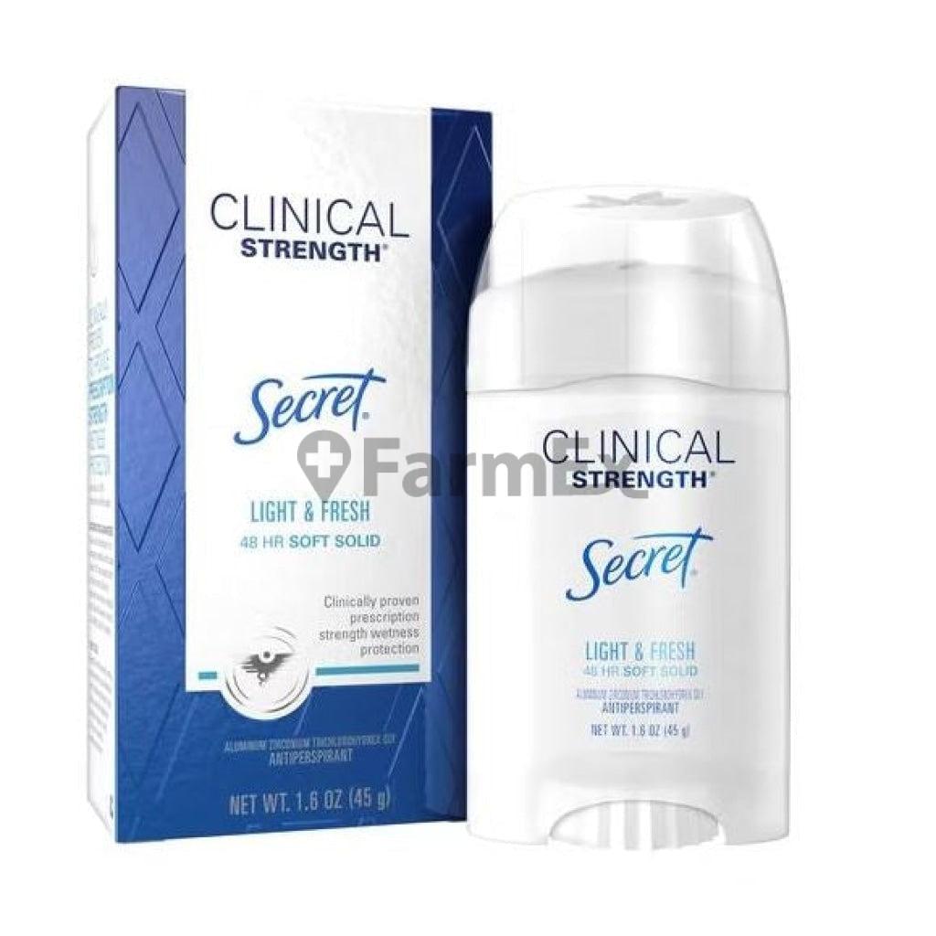 Desodorante Secret "Light & Fresh" x 45 g p&g